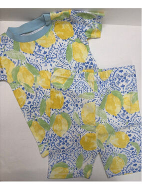 Burt's Bees Baby Pajama Set 24 Months Organic Cotton Shorty Summer Lightweight